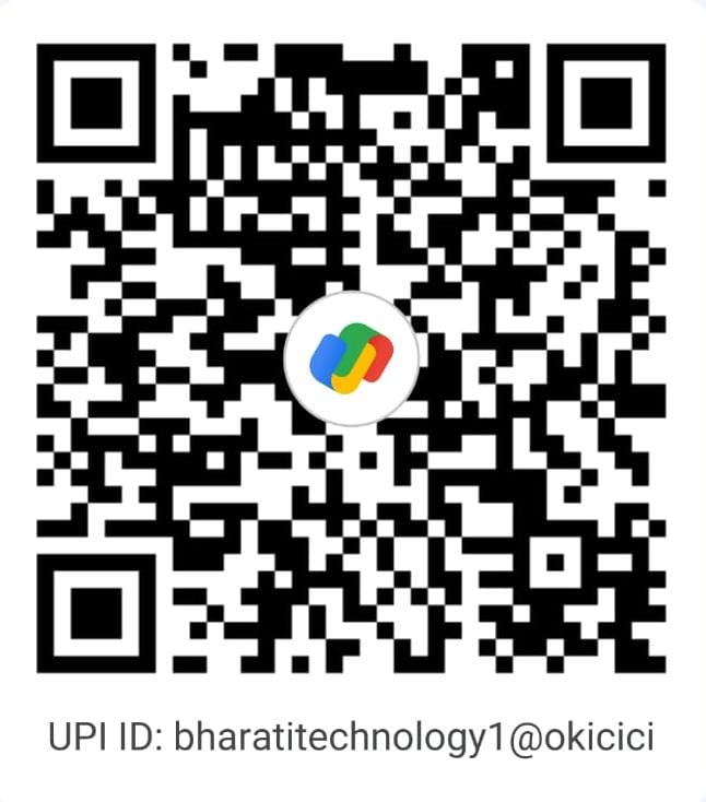 UPI donation QR code